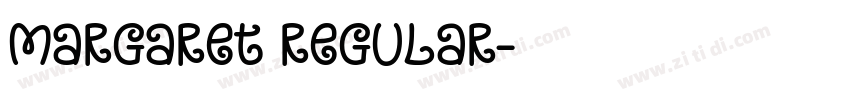 Margaret Regular字体转换